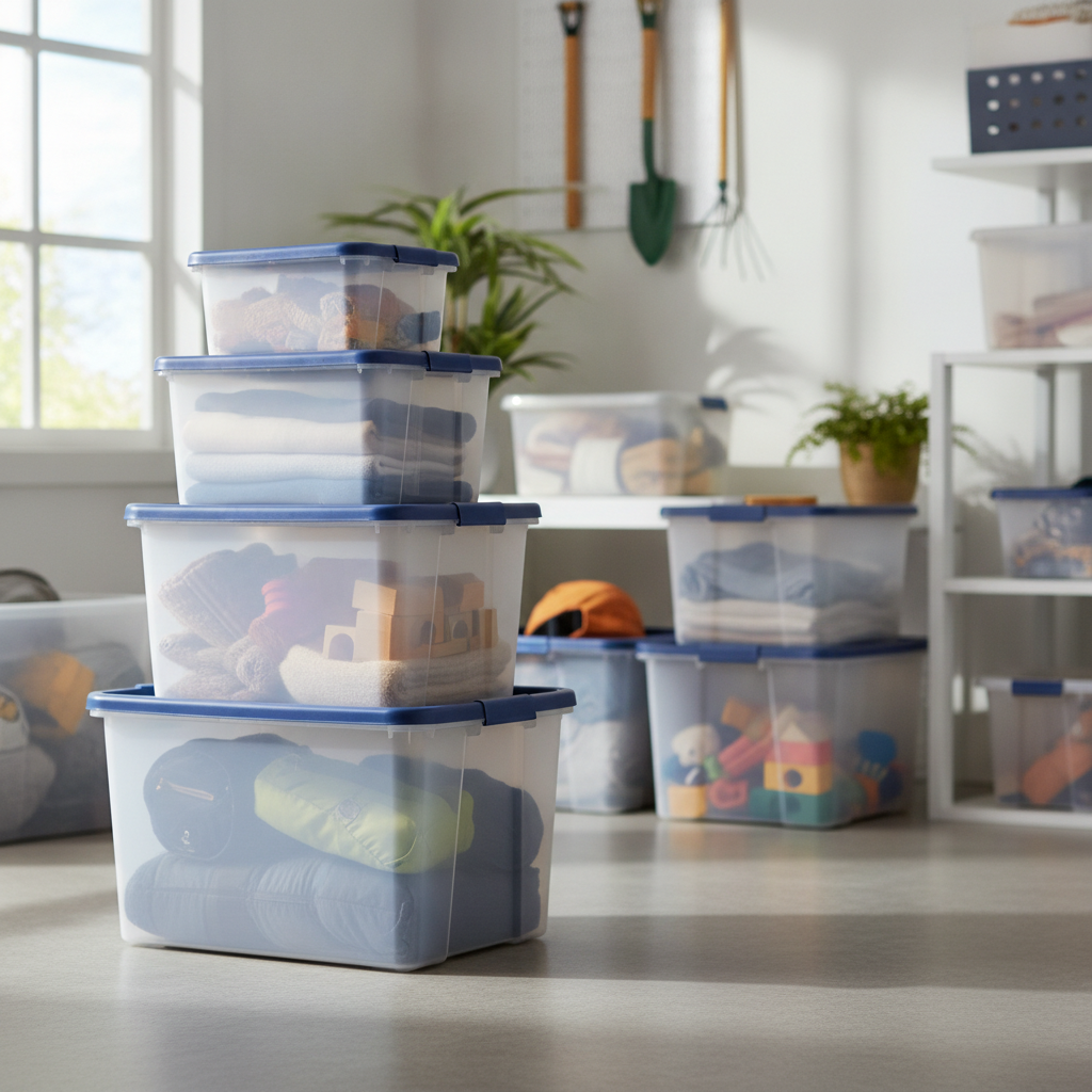 Plastic Storage Totes