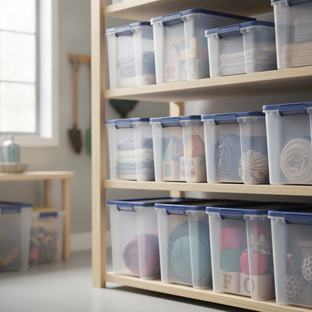 Plastic Storage Totes